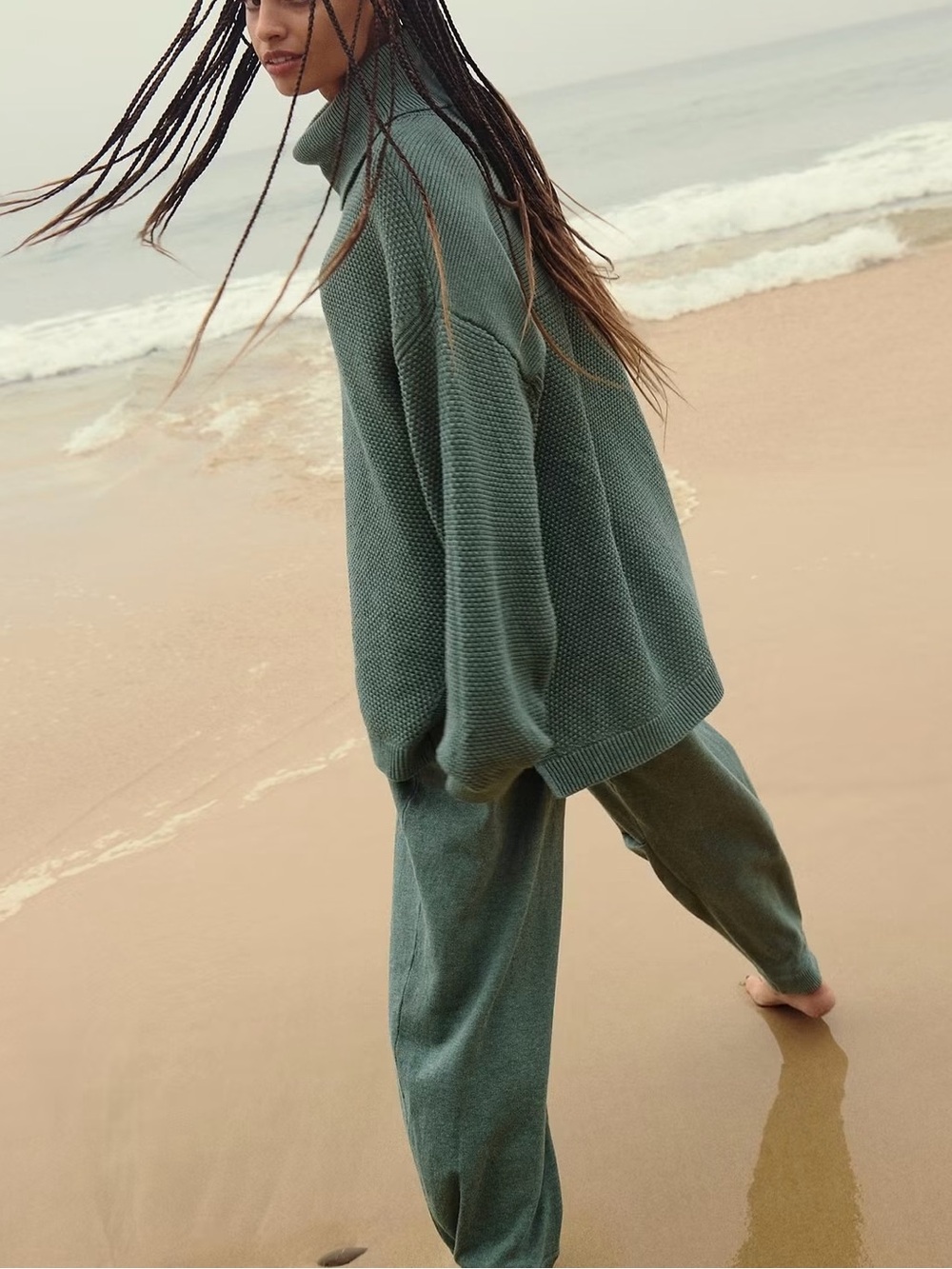 Free People Beach Women’s Hailee Turtleneck Sweater Set